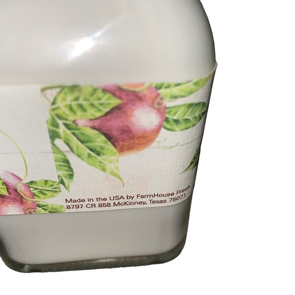Farmhouse Fresh Maypop Steeped Milk Lotion Steeped with Passion Fruit 8 oz NEW - Picture 5 of 5